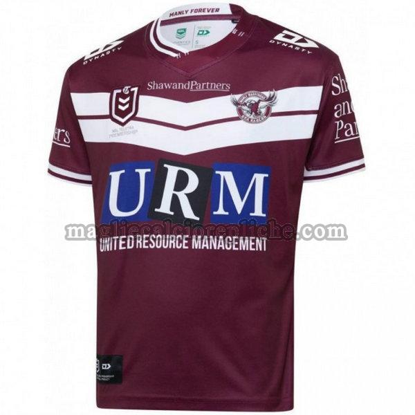 prima maglie calcio manly warringah sea eagles 2020 porpora