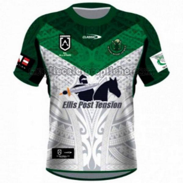 prima maglie calcio maori all stars 2021 bianco