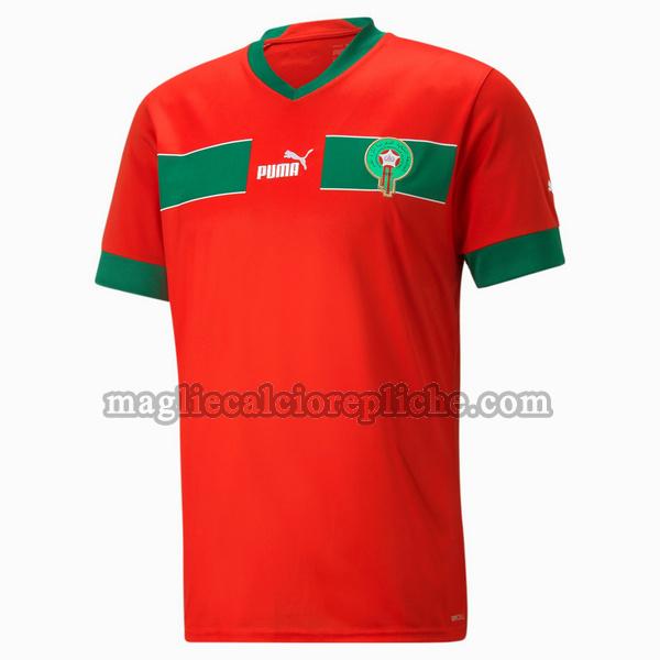 prima maglie calcio marocco 2022 2023 thailandia rosso