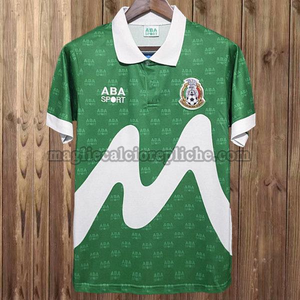 prima maglie calcio messico 1995 verde