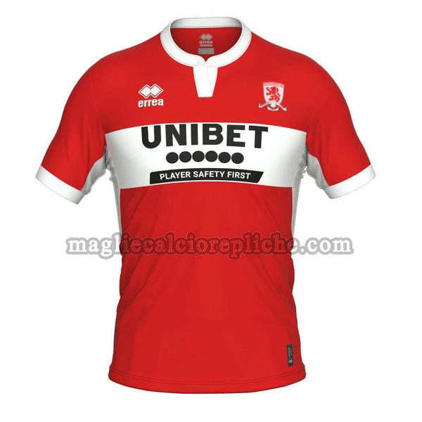 prima maglie calcio middlesbrough 2022 2023 thailandia rosso bianco