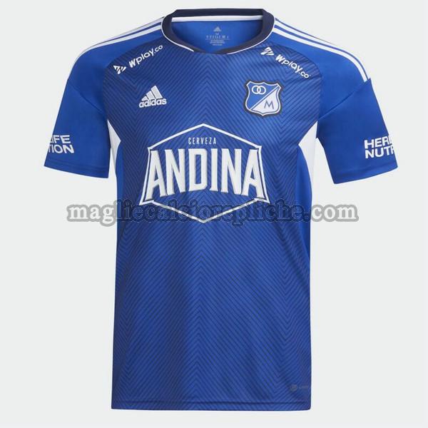 prima maglie calcio millonarios 2023 2024 thailandia blu