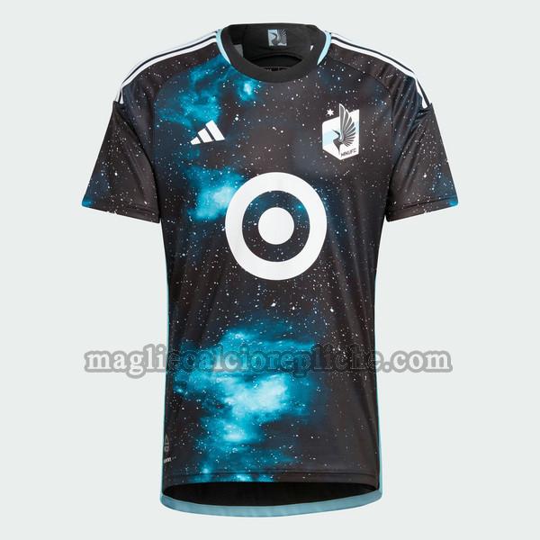 prima maglie calcio minnesota united 2024 2025 thailandia nero