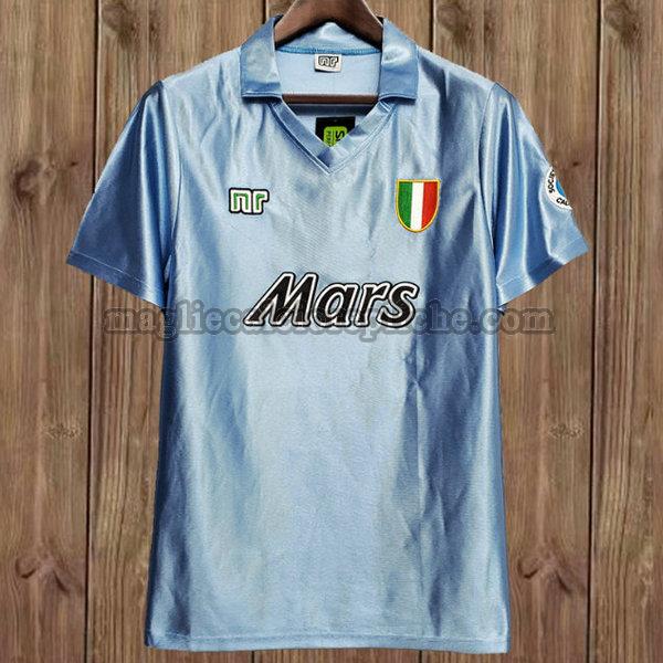 prima maglie calcio napoli 1990-1991 blu