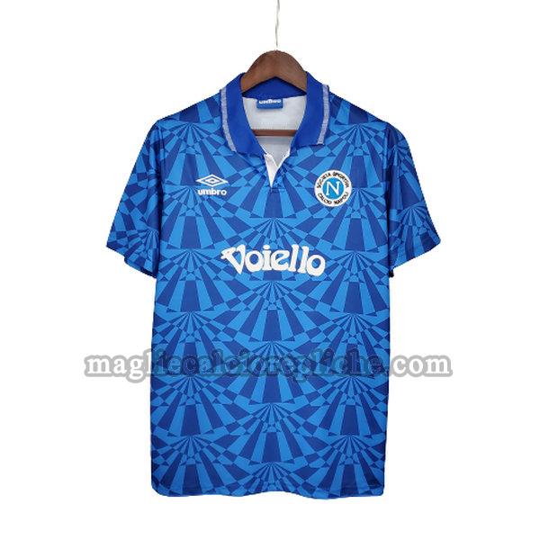 prima maglie calcio napoli 1991 93 blu