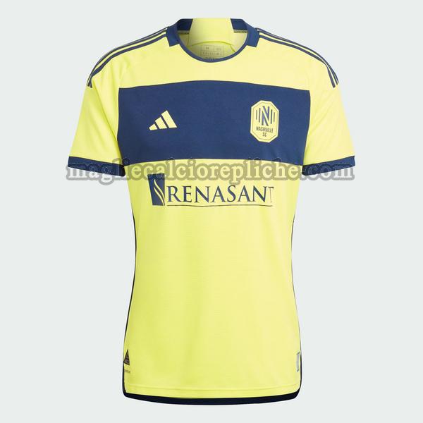 prima maglie calcio nashville sc 2024 2025 thailandia giallo