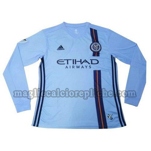 prima maglie calcio new york city 2019-2020 manica lunga