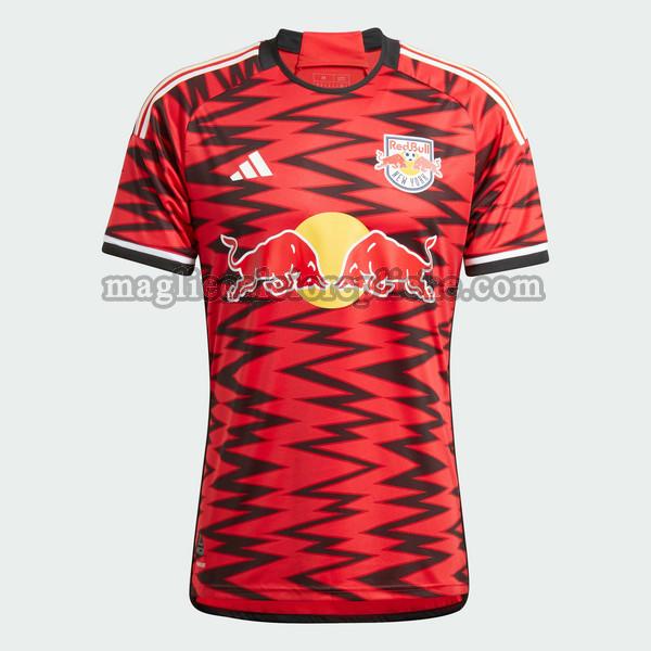 prima maglie calcio new york red bulls 2024 2025 thailandia rosso