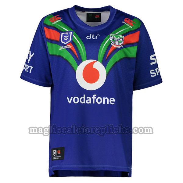 prima maglie calcio new zealand warriors 2021 blu