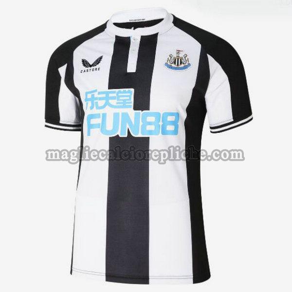 prima maglie calcio newcastle united 2021 2022 thailandia nero bianco