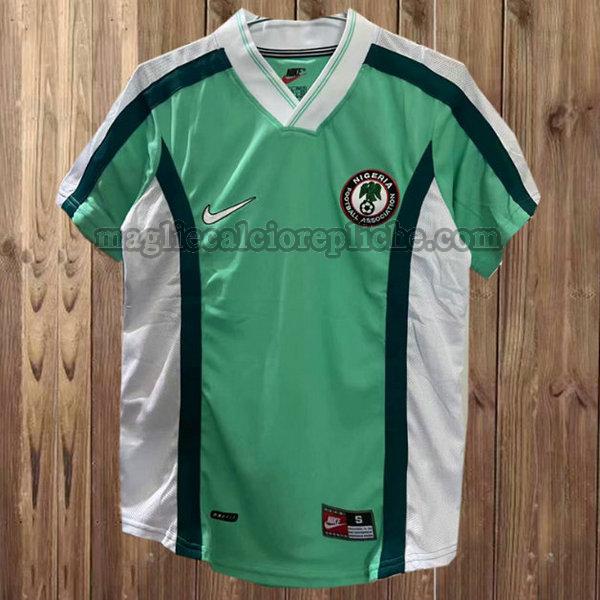 prima maglie calcio nigeria 1998 verde