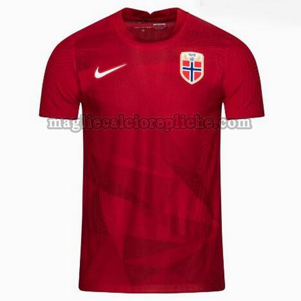 prima maglie calcio noruega 2022 rosso