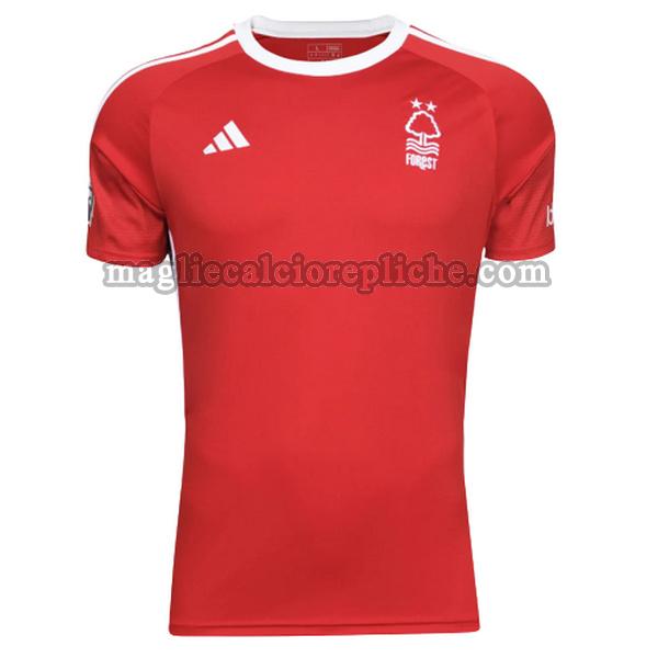 prima maglie calcio nottingham forest 2023 2024 thailandia rosso