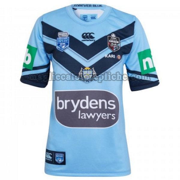 prima maglie calcio nsw blues 2019 blu