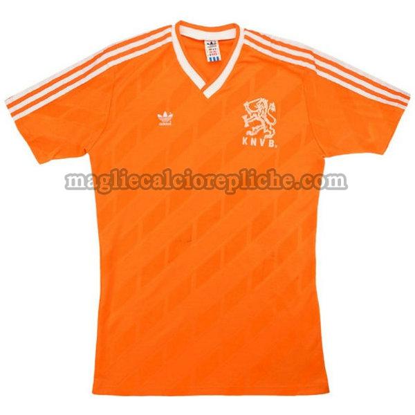 prima maglie calcio olanda 1986 arancione