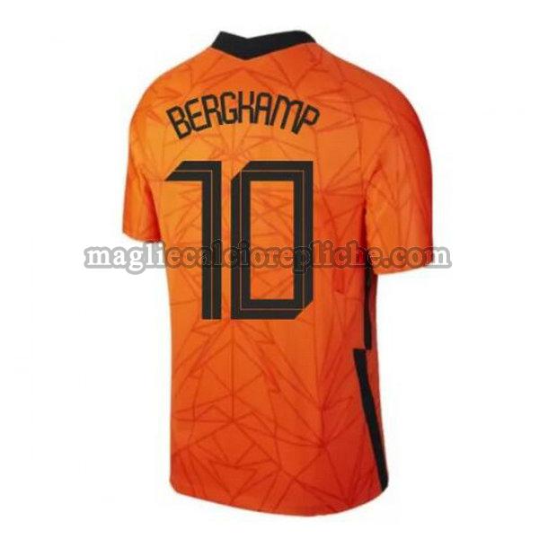 prima maglie calcio olanda 2020 bergkamp 10