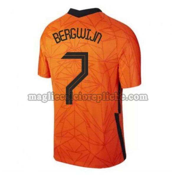 prima maglie calcio olanda 2020 bergwijn 7