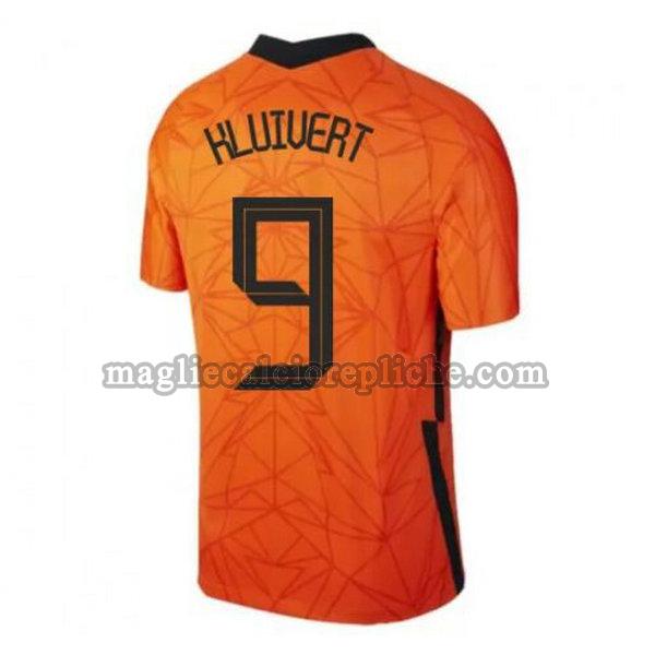 prima maglie calcio olanda 2020 kluivert 9