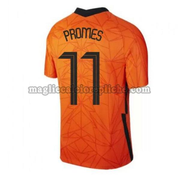 prima maglie calcio olanda 2020 promes 11