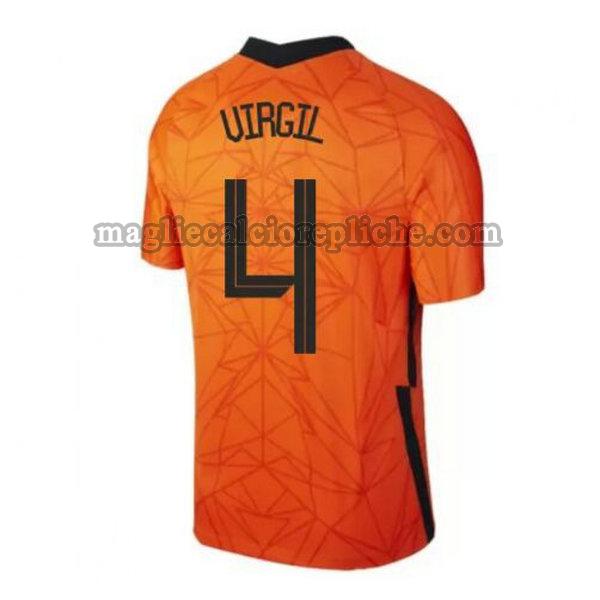 prima maglie calcio olanda 2020 virgil 4