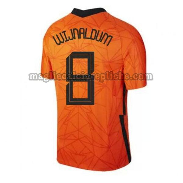 prima maglie calcio olanda 2020 wijnaldum 8