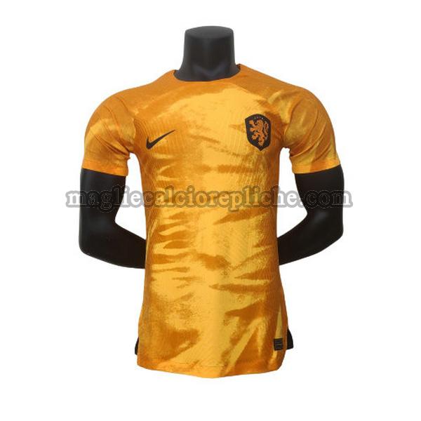 prima maglie calcio olanda 2022 player blu