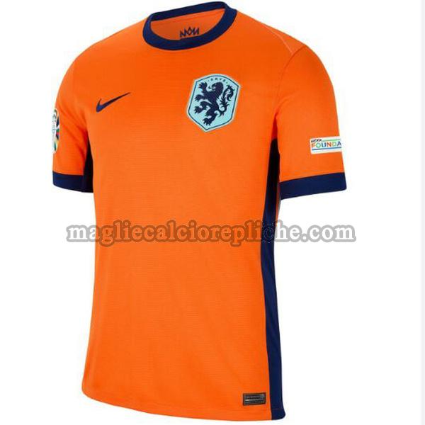 prima maglie calcio olanda 2024 arancione