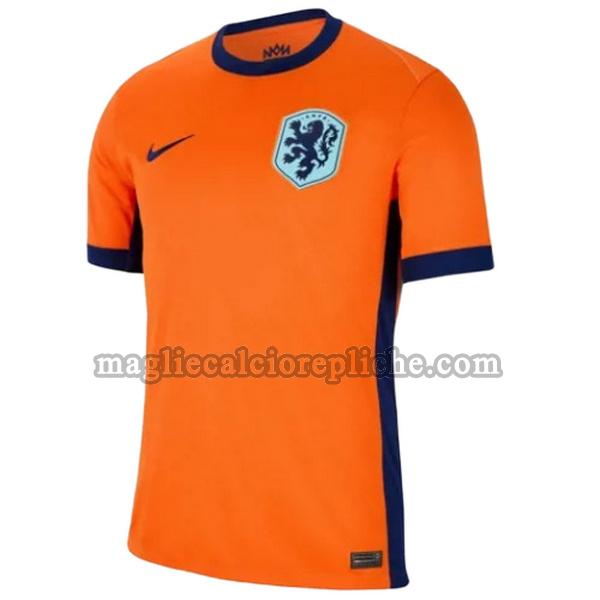 prima maglie calcio olanda 2024 thailandia jaune