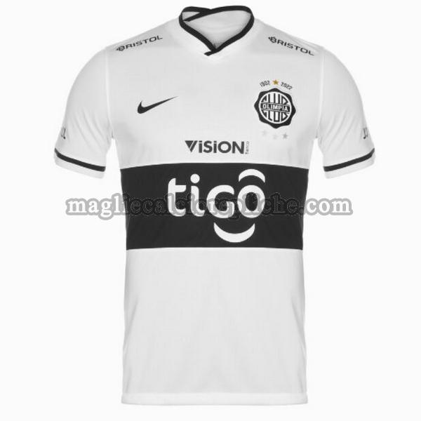 prima maglie calcio olimpia asunción 2022 thailandia bianco