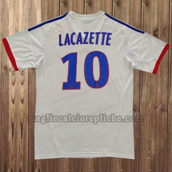 prima maglie calcio olympique lyon 2012-2013 lacazette 10 bianco