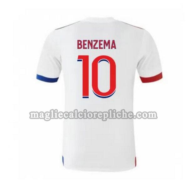 prima maglie calcio olympique lyon 2020-2021 benzema 10