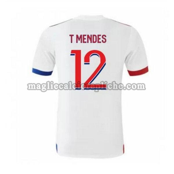 prima maglie calcio olympique lyon 2020-2021 t mendes 12