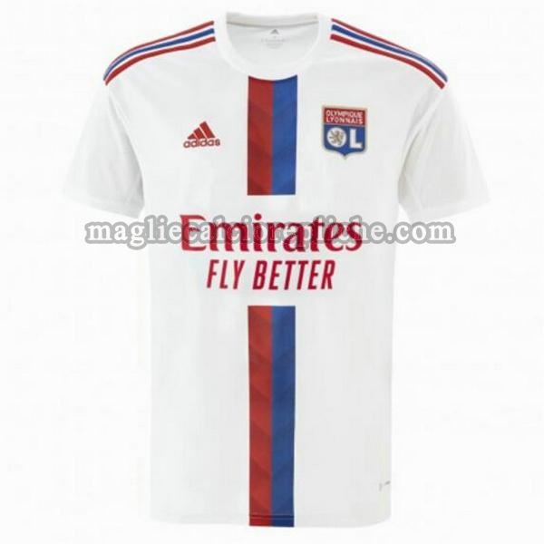 prima maglie calcio olympique lyon 2022 2023 bianco