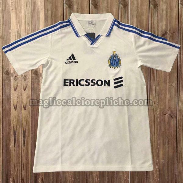 prima maglie calcio olympique marsiglia 1999-2000 bianco