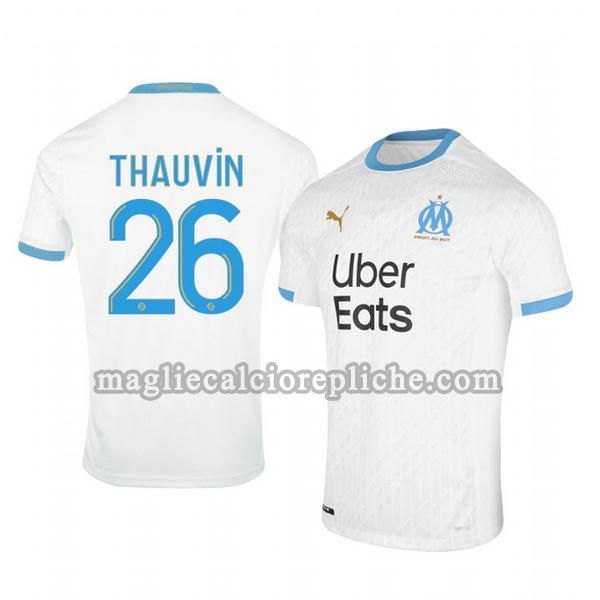 prima maglie calcio olympique marsiglia 2020-2021 florian thauvin 26