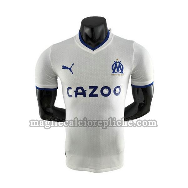 prima maglie calcio olympique marsiglia 2022 2023 player bianco