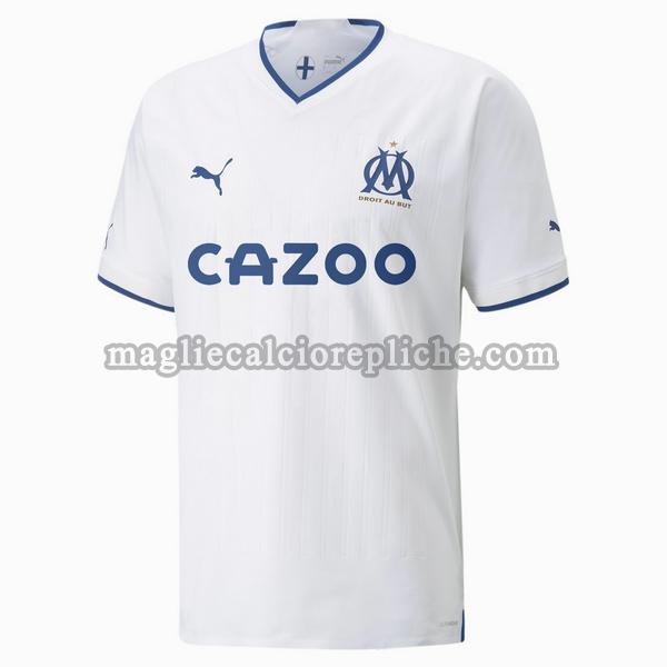 prima maglie calcio olympique marsiglia 2022 2023 thailandia bianco