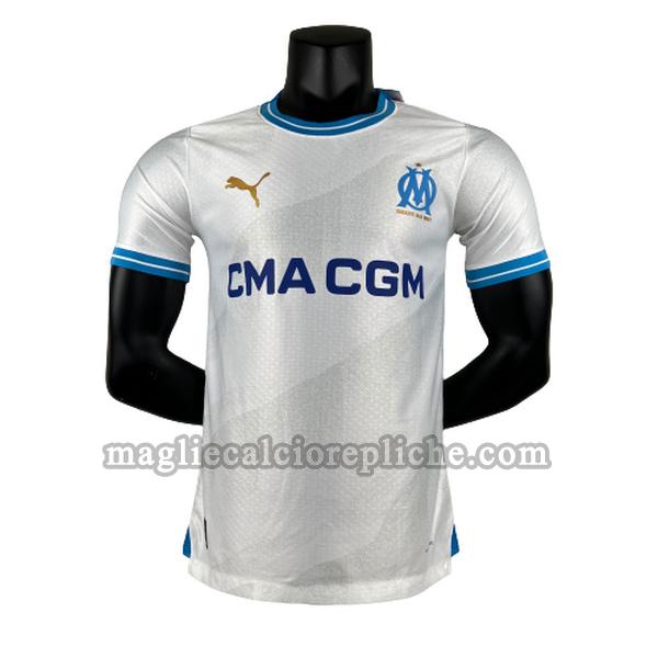 prima maglie calcio olympique marsiglia 2023 2024 player bianco