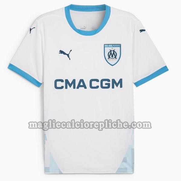 prima maglie calcio olympique marsiglia 2024 2025 bianco