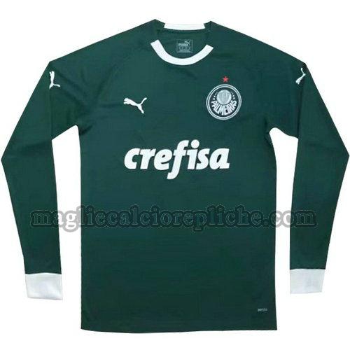 prima maglie calcio palmeiras 2019-2020 manica lunga