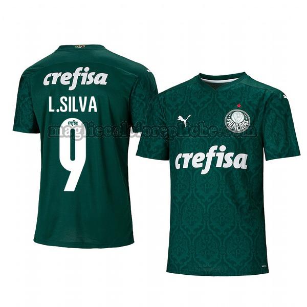 prima maglie calcio palmeiras 2020-2021 luan silva 9