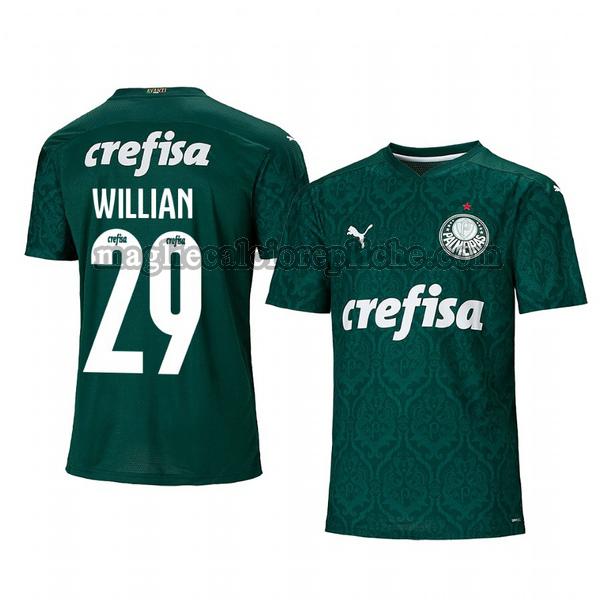 prima maglie calcio palmeiras 2020-2021 willian 29