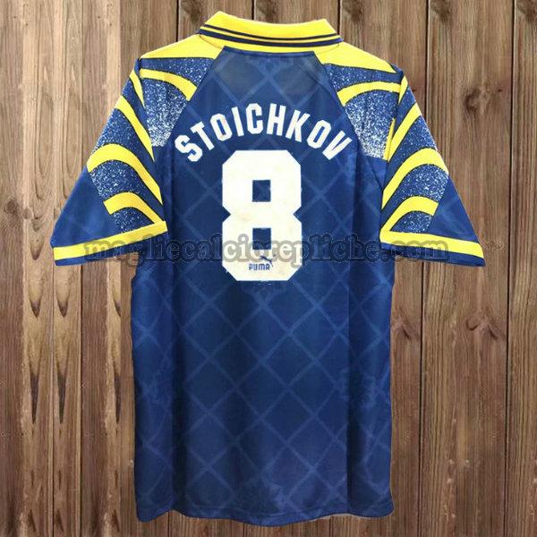 prima maglie calcio parma 1995-1997 stoichkov 8 blu