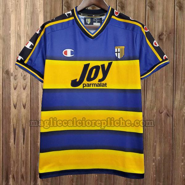 prima maglie calcio parma 2001-2002 giallo