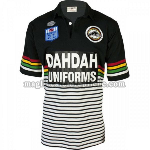 prima maglie calcio penrith panthers 1991 nero