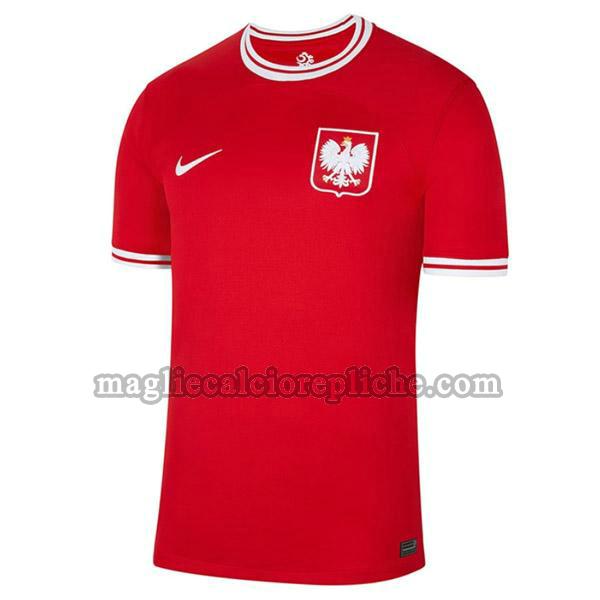 prima maglie calcio polonia 2022 thailandia rosso