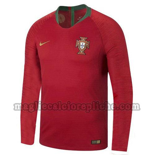 prima maglie calcio portogallo 2018 manica lunga