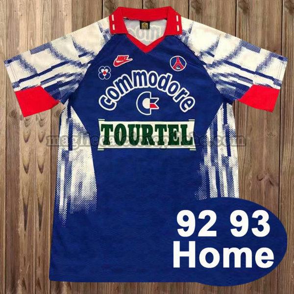 prima maglie calcio psg 1992-1993 blu