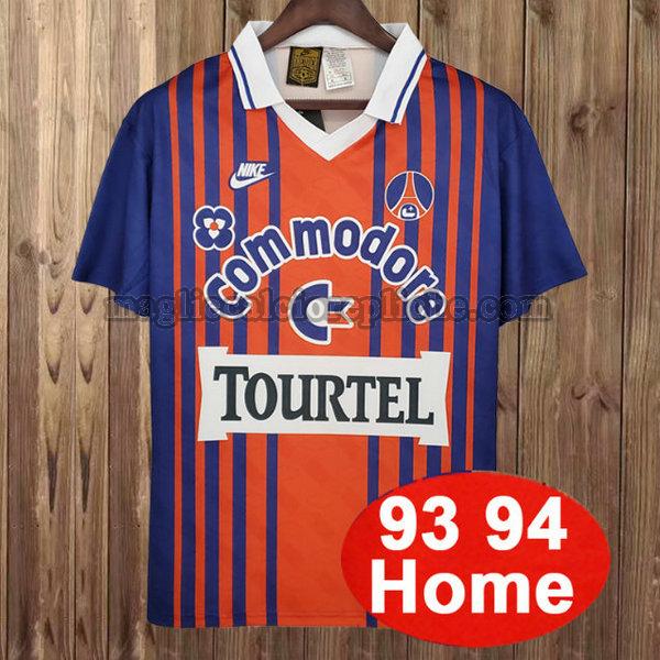 prima maglie calcio psg 1993-1994 blu