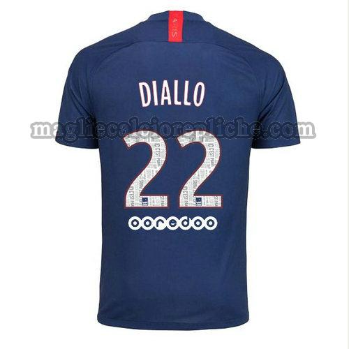 prima maglie calcio psg 2019-2020 diallo 22